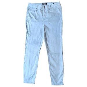 Y2K Buffalo David Bitton High-Rise Blue Sky Ankle Jeans Size 6/28 Girl Next Door